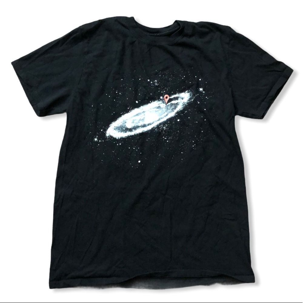 Threadless Black Galaxy Tee